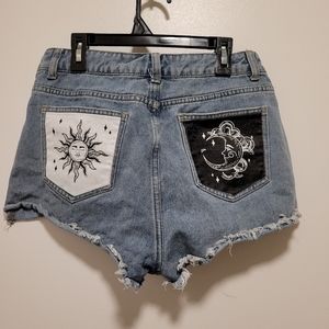 Shein jean shorts